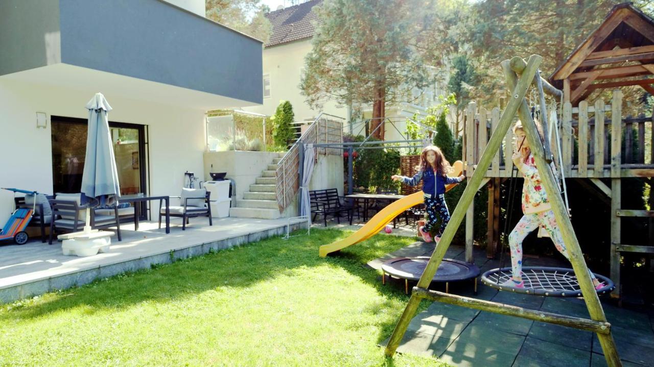 Flamind Holiday Apartments Mit Garten Und Grill Altenberg bei Linz Buitenkant foto